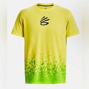 *NWT* Under Armour Men’s Curry Sour Then Sweet Heavyweight Short Sleeve Size XL